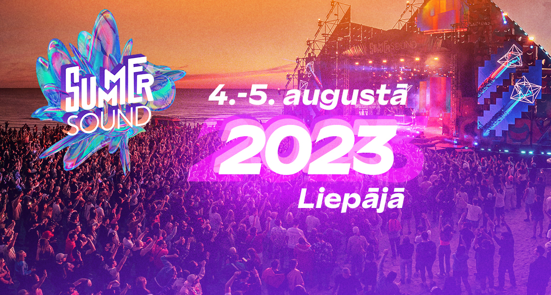 Summer Sound festivāls 2023 Aula.lv pasākumu biļetes